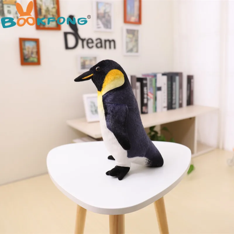 Высокое качество милый Пингвин плюшевая игрушка настоящая жизнь мягкие куклы лучший подарок игрушка для детей