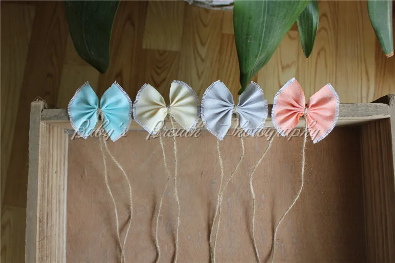

4pcs One Lot Handmade Newborn Baby Headband Baby Photography Head Accessories