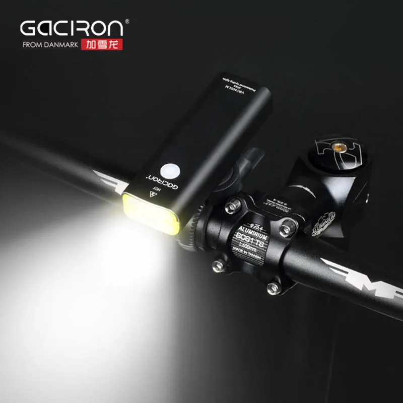 Discount GaCIROn V9C Bicycle Light Rechargeable Cycling Riding Flashlight Waterproof Bike light MTB Bicycle Front Lamp with battery 3 Discount GaCIROn V9C Bicycle Light Rechargeable Cycling Riding Flashlight Waterproof Bike light MTB Bicycle Front Lamp with battery 3