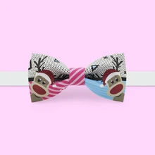 Новинка; ; повседневное мужское модное платье ручной работы; британский стиль; Рождественская вечеринка; уникальное платье с принтом; Рождественский Повседневный галстук-бабочка