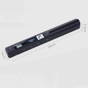 

1PCS Handheld Portable Scanning Pen HD Home Color A4 Book Certificate Document Photo Scanner Office&School Supplies