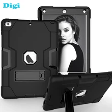 Для iPad, 9,7 дюймов, чехол для планшета, iPad 6го поколения, 6 Gen, противоударный защитный чехол с настольным держателем, Чехол для iPad 9,7, чехол