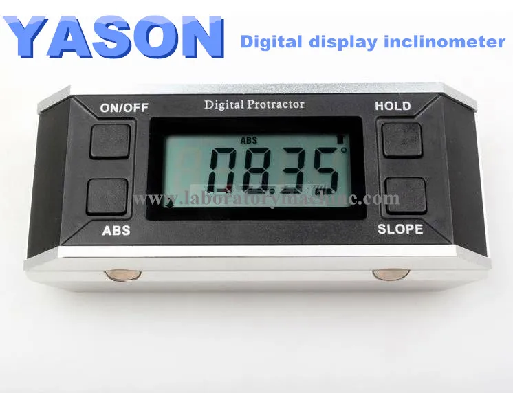 

Digital display inclinometer