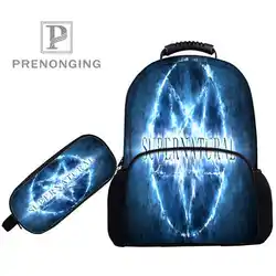 На заказ 17 дюймов tv_supernaturalрюкзаки ручки сумки 3D печать школьные женские мужские дорожные сумки мальчики девочки книга компьютеры сумка