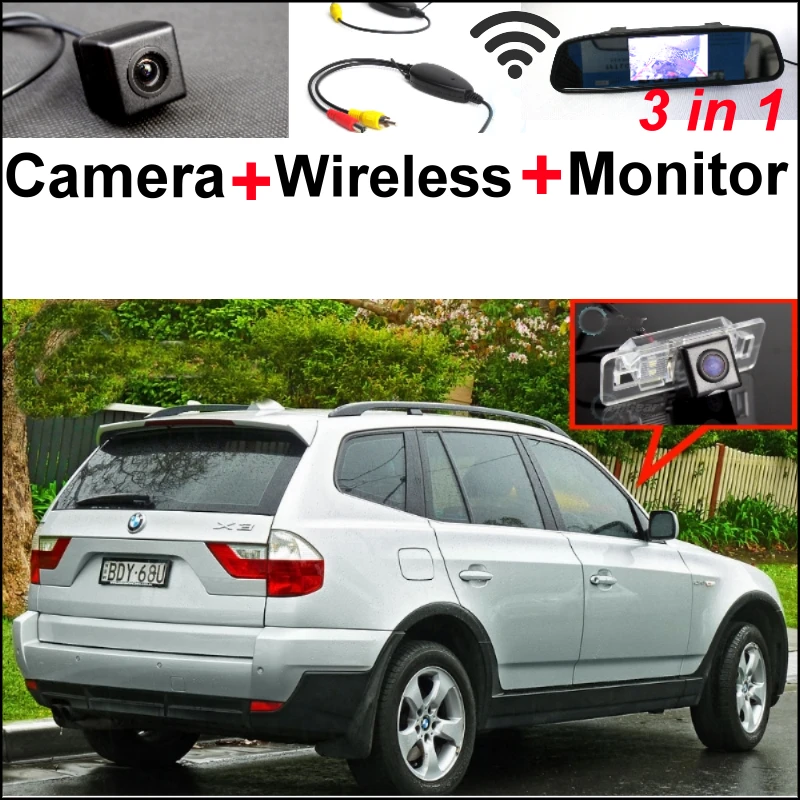 

3 in 1 Special WiFi Camera BackUp Rear View Parking Back Up System For BMW X3 F25 ( 3 products in 1 )