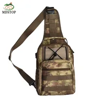 Mdstop камуфляж Охота Тактический Грудь сумка открытый пакет для кемпинга Пеший Туризм pack