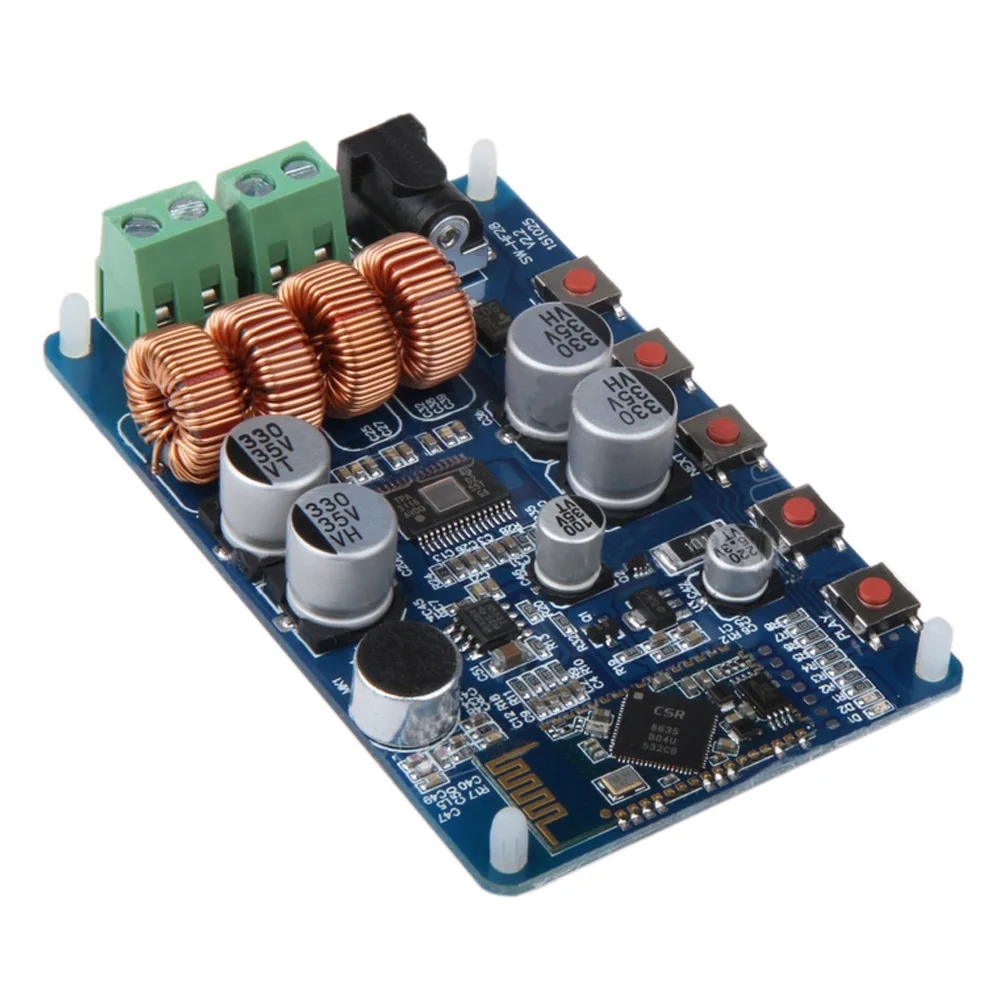 AIYIMA TPA3116 4 .. 0 Плата усилителя Bluetooth 2x50 Вт двухканальный с усилителем мощности