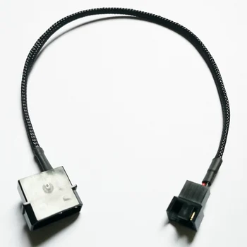 

4-Pin Molex to 4 Pin PMW Connector 12V PC Case Fan Power Adapter Cable 100pcs/lot