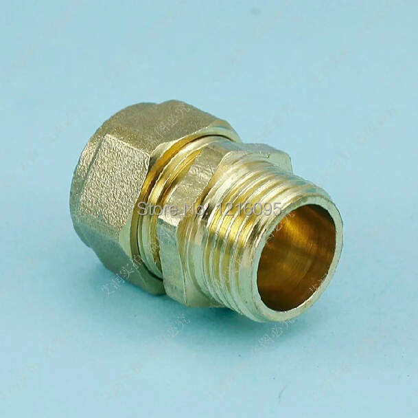 10pcs Male Thread PEX Pipe Adapter Connector Plumbing Fittings S1216*1/