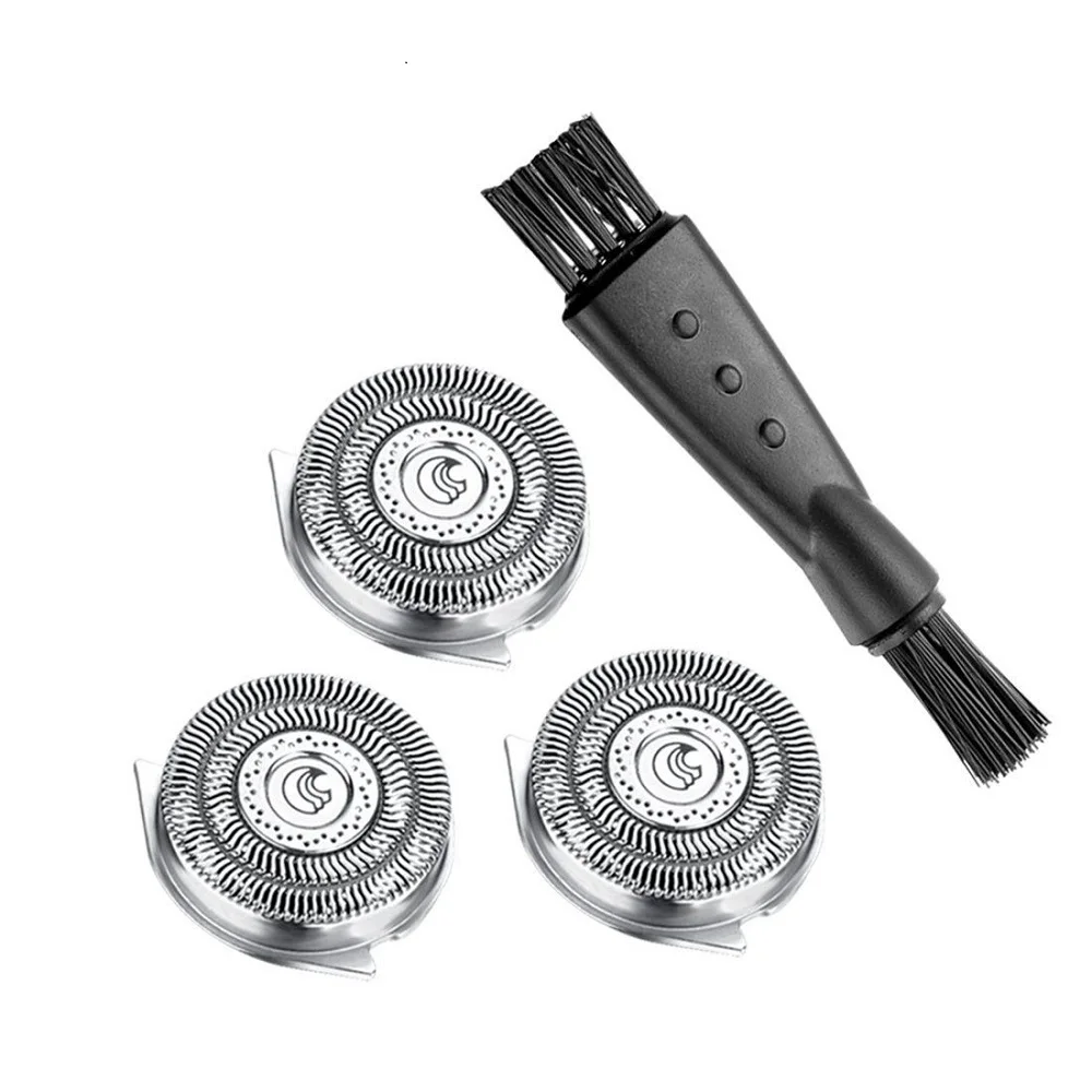 3pcs Barbeador Cabeças de Substituição para Philips