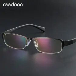 Reedoon синий свет блокировка очки анти синий луч радиационной защиты квадратный линза в металлической оправе анти усталость глаз