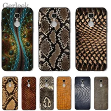 Мобильный чехол для телефона змеиной кожи Текстура для Xiaomi Redmi Note 4 4A 4X5 5A 6 7 GO S2 6A Pro Plus чехол