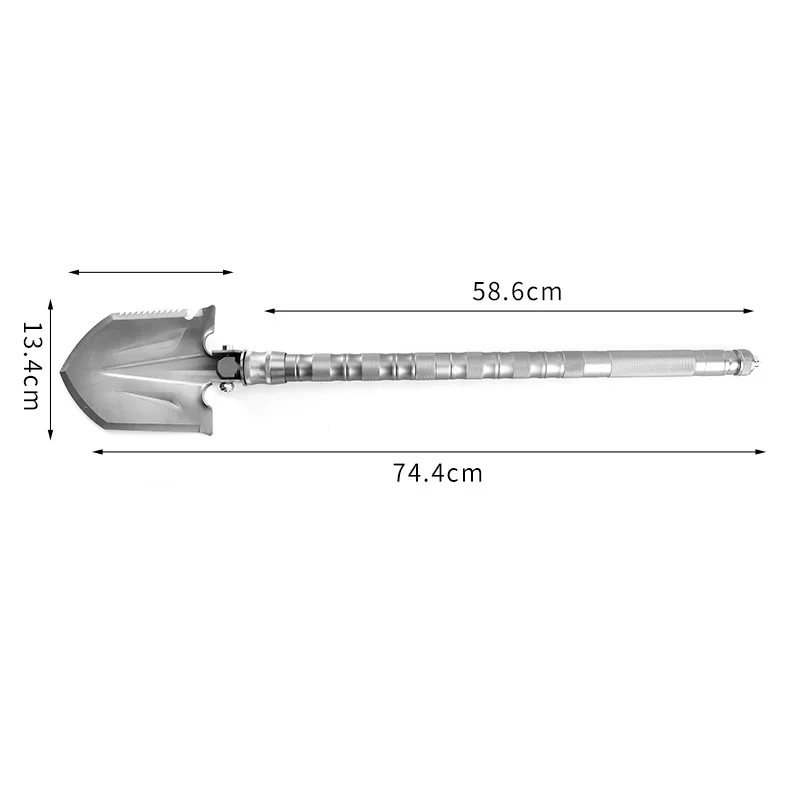Engineer Military Shovel Folding Multi-purpose Shovel Outdoor Equipment Garden Tools Camping Self-defense Tools Engineer Military Shovel Folding Multi-purpose Shovel Outdoor Equipment Garden Tools Camping Self-defense Tools