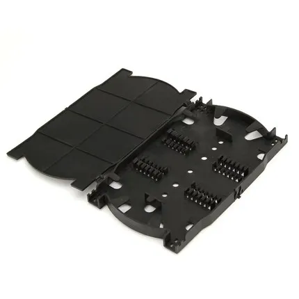 10 Pz/Lotto 12 Core 24 Core In Fibra Ottica Della Giuntura Per Ftth Scatola Di Terminazione In Fibra Ottica Cavo In Fibra Ottica Del Vassoio