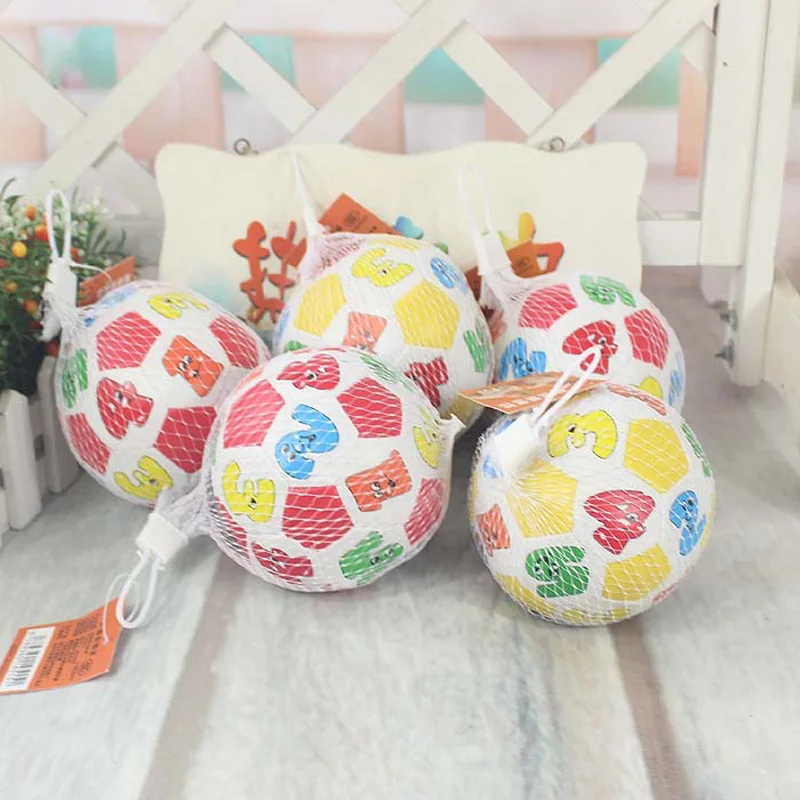 price cut Children Kids Educational Toy Baby Learning Colors Number Rubber Ball Plaything High Quality