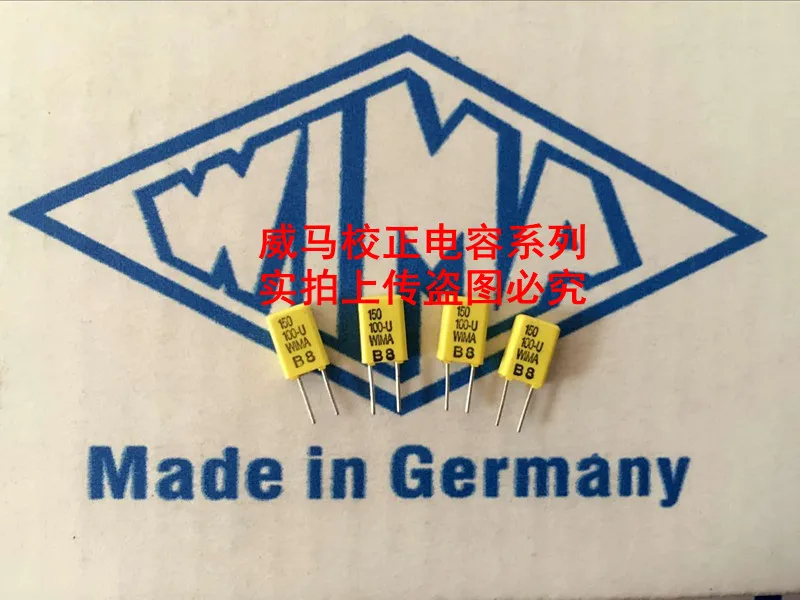 2020 горячая распродажа 10 шт./20 шт. конденсатор WIMA FKC2 100V 150PF 151 150P: 2 5 мм|Конденсаторы| |