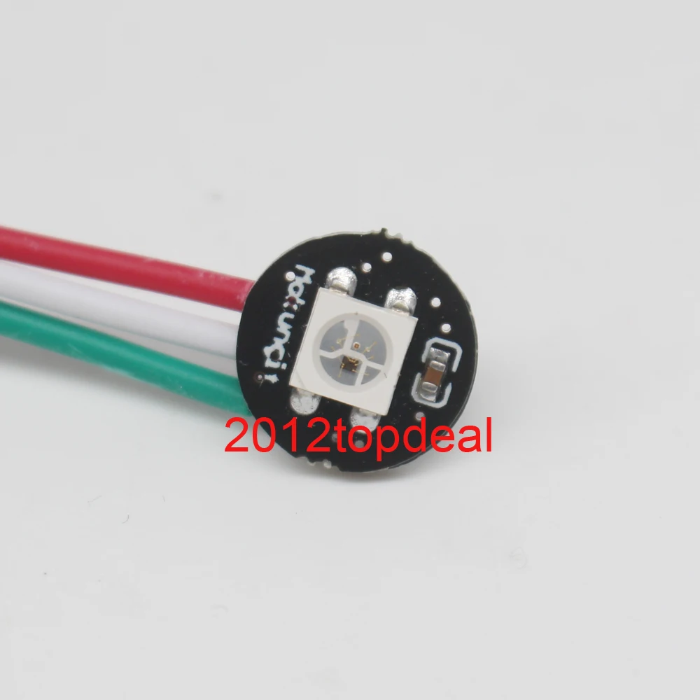 WS2812 5050 RGB LED 1 8 12 16 24 32 бит кольцевая лампа с интегрированным Драйвером|lamp light|led 1ring