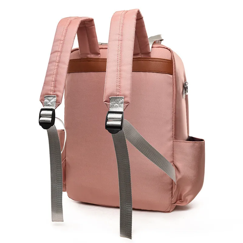 Maternal and Child Travel Backpack Portable Mobile Fashion Mother Bag New Korean Version Mummy Bag Multi-Function Large Capacity13