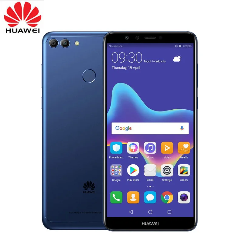 Глобальный Rom huawei Y9 2018 наслаждаться 8 плюс 4 GB 64 Восьмиядерный спереди 8.0MP двойной и
