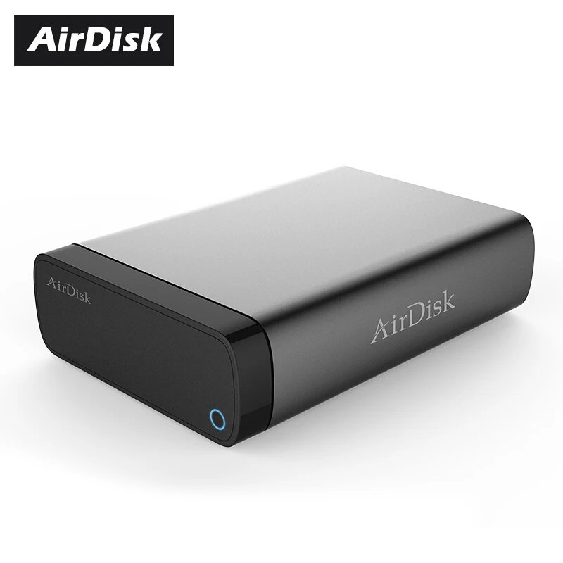 

Airdisk S3 NAS Mobile Hard Disk USB3.0 Family Smart Network Cloud Storage Remotely Mobile Hard Disk Box Build Your NAS Storage