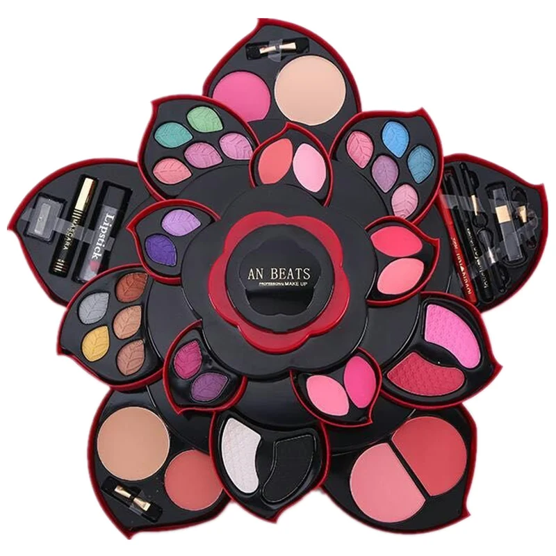 High Quality makeup kit,Fashion cosmetics set,Mosituizer Lipgloss,WaterProof Mascara,Eye pencil,Lip pencil,East to wear Lipstick