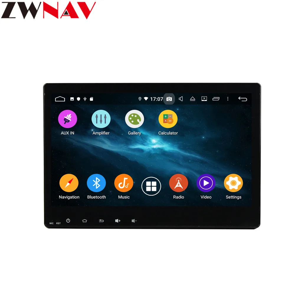 Clearance 10.1" Android 9 4+64G DSP Car DVD Player GPS navigation For HONDA VEZEL 2014-2018 head unit multimedia player tape recorder 3