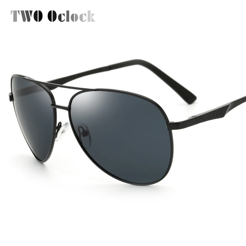 Двух часах, фирменные поляризационные женские солнцезащитные очки Для мужчин пилот UV400 мужские солнцезащитные очки для вождения очки мужские Открытый Рыбалка очки Oculos 1924