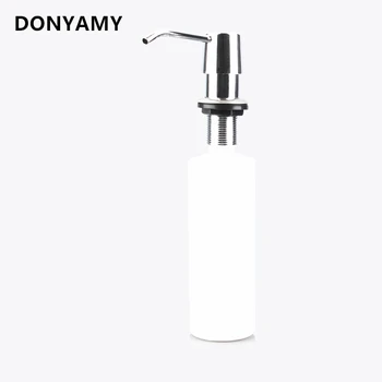 

Kitchen Sink Liquid Soap Dispenser Sink Detergent Bottle Head ABS Bottle Deck Mounted