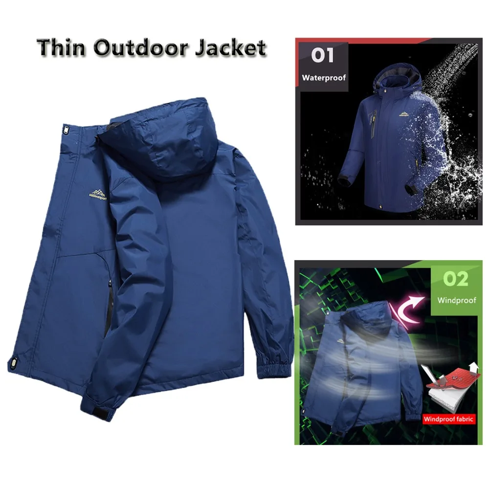 Facecozy Women Autumn Hooded Softshell Jacket Female Inner Fleece Hiking&Hunting Long Coat