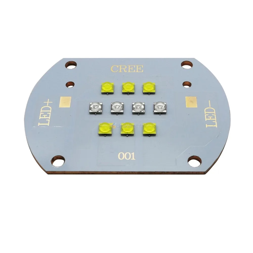 50 Вт Cree XLamp XTE XT E 6x белый + 4x Королевский синий коралловый Гибридный фонарь|hybrid