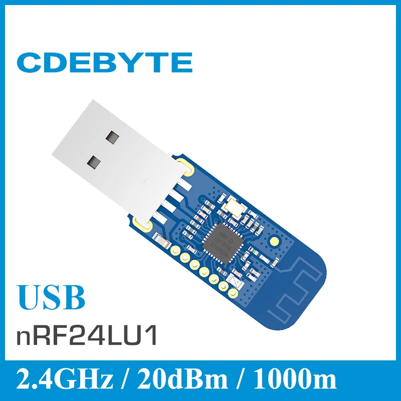 imágenes para Envío libre CDEBYTE E11-MLU1PA 2.4 GHz 20dBm 100 m Transmisor y Receptor Inalámbrico rf Módulo nRF24LU1 USB imágenes para Envío libre CDEBYTE E11-MLU1PA 2.4 GHz 20dBm 100 m Transmisor y Receptor Inalámbrico rf Módulo nRF24LU1 USB