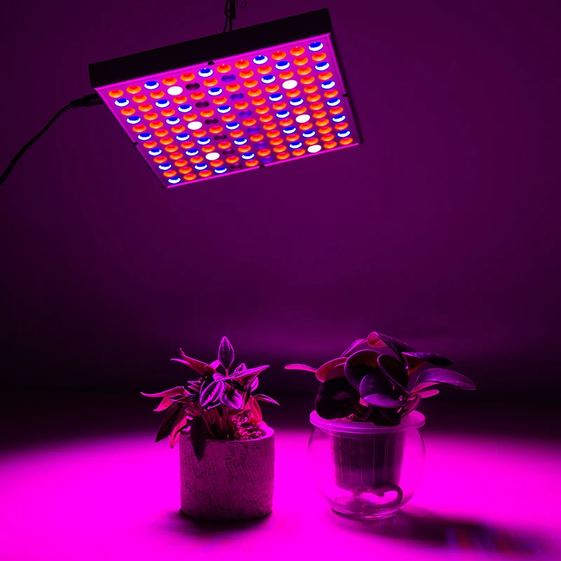 

Full Spectrum LED Grow Light 45W 144leds Plant Grow Light AC85-265V UV IR lamp Panel For Greenhouse Plants Indoor Growth EU Plug