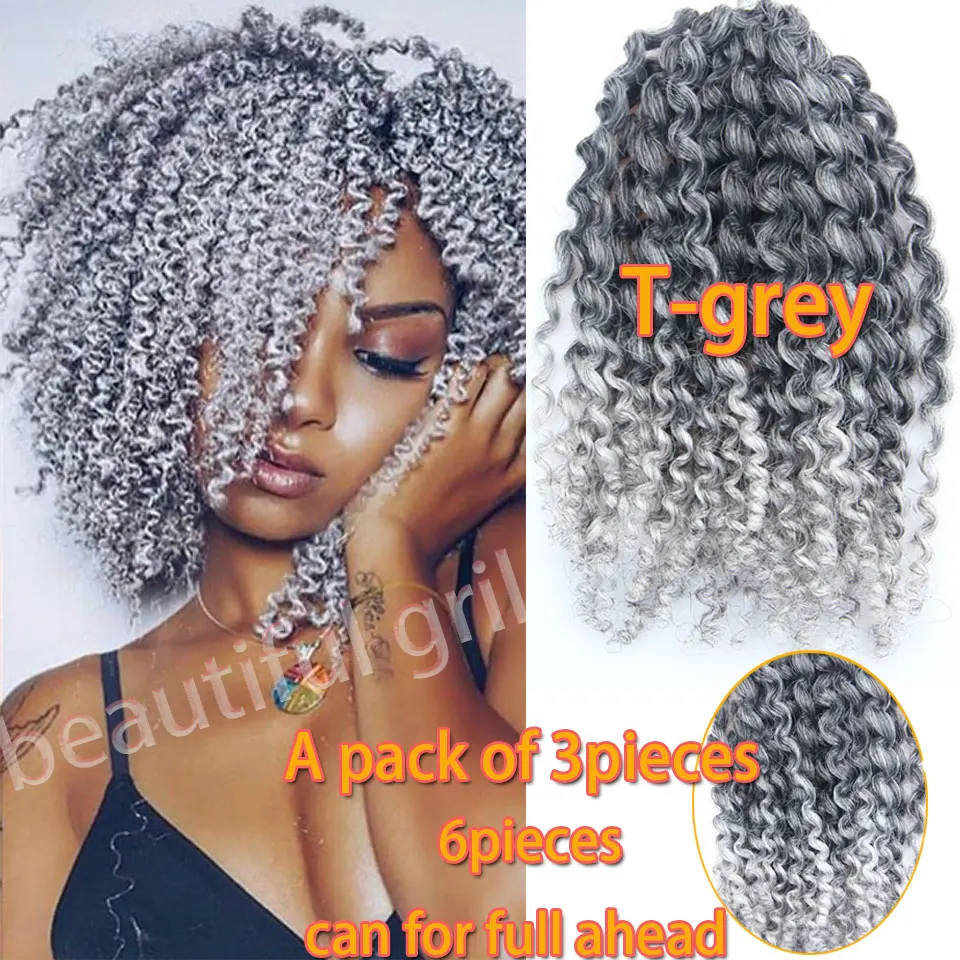 20Inch Marlybob Curly Crochet Hair Styles Short Wand Curly Crochet ...