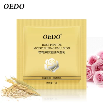 

100pcs Moisturizing Emulsion Rose Extract Face Lotion Skin Care Anti-aging Anti Wrinkle Cream Oil-control Repair Water Lock