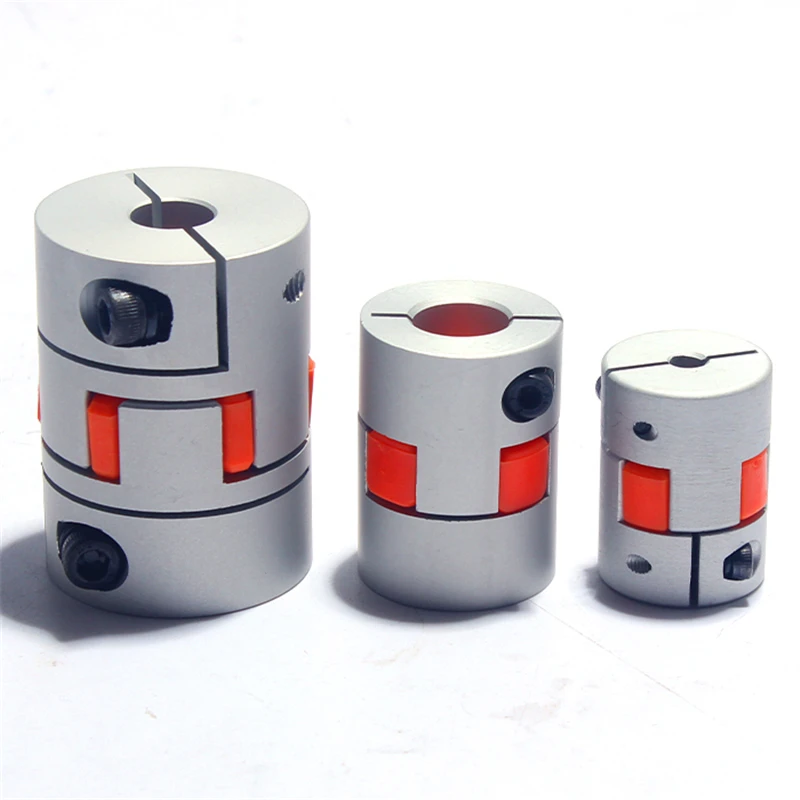 Fevas Flexible Plum Blossom Coupling Ball Screw Sliding Table Coupling Speed Motor Stepper servo Motor with Plum Blossom Coupling Inner Diameter: D40L66 8mm to 22mm