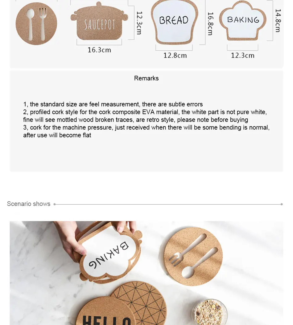 Chic Elegant White Star Wood Drink Coaster Pad Coffee Cup Mat Tea Pad Dining Soft Wooden Placemats Decoration Accessories 1pcs (3)