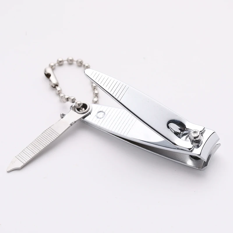 

Stainless Steel Cuticle Cutter Nail File Buffer Silver Fingernail Nail Care Toenail Manicure Pedicure Trimmer Nail Art Tools