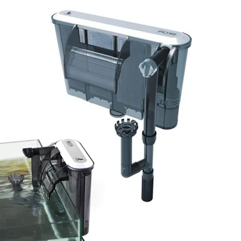 

Hot Sale Aquarium Submersibl 3-in-1 External Hanging Fish Tank Power Filter Waterfall External Aquarium Air Pump