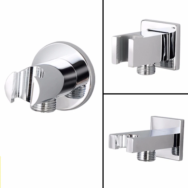 Brass Wall Mounted Hand Held Shower Holder Shower Bracket & Hose