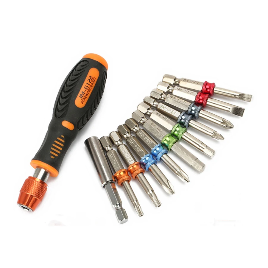 Newest multi tool JM 6122 Precision colorful multitool screwdriver set