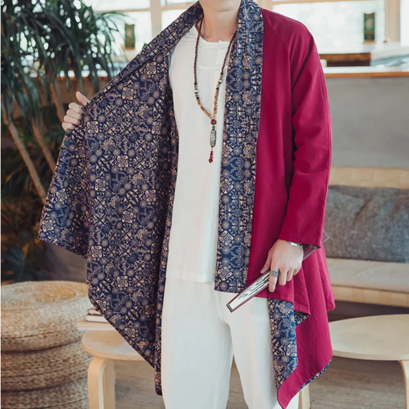 

Winter jacket for men Japanese streetwear kimono mens bomber jackets outerwear men clothes 2018 Jananese style coat KK2659 L