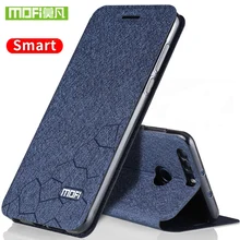Pour huawei honour 8 Lite étui pour huawei honour 8 étui p8 lite 2017 étui en Silicone flip cuir 360 protecteur original mofi(China)