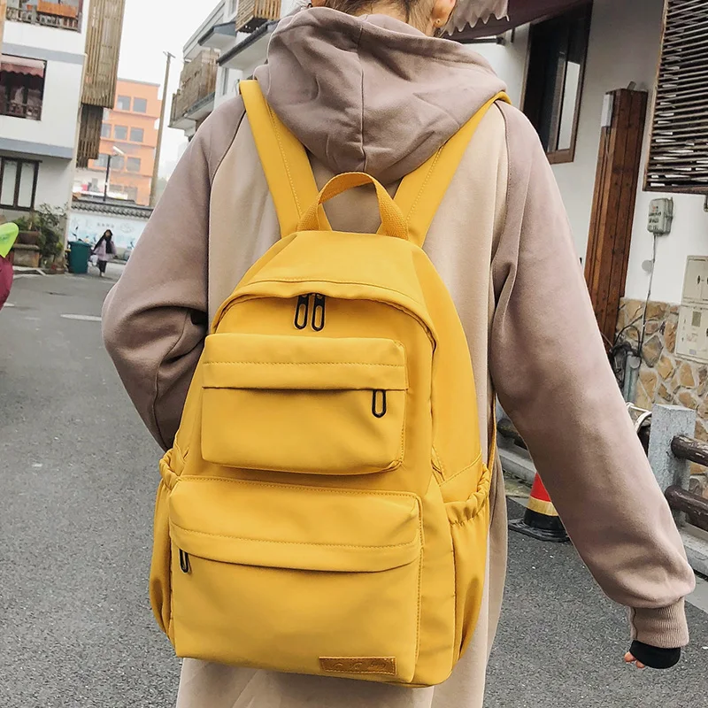 

Women Backpack Waterproof Nylon Backpack for Women Multi Pocket Travel Backpacks Female School Bag for Teenage Girls Mochilas