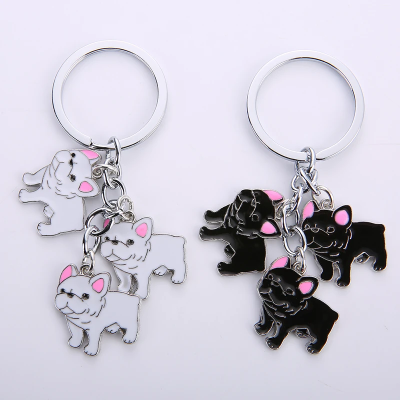 french bulldog keychain