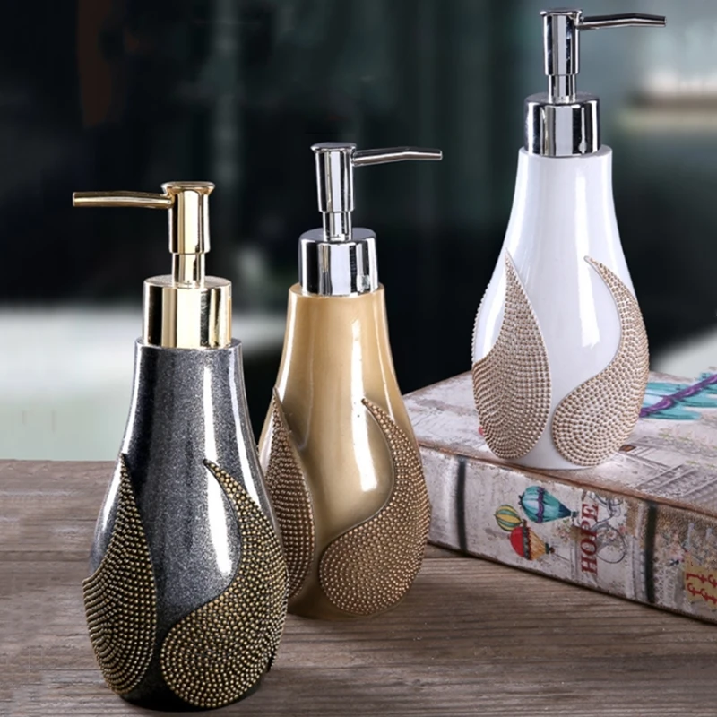1PC Creative Resin Soap Bottle Hotel Home Shampoo Dispenser Press Hand Sanitizer Bottle Soap Dispenser Set 1PC Creative Resin Soap Bottle Hotel Home Shampoo Dispenser Press Hand Sanitizer Bottle Soap Dispenser Set