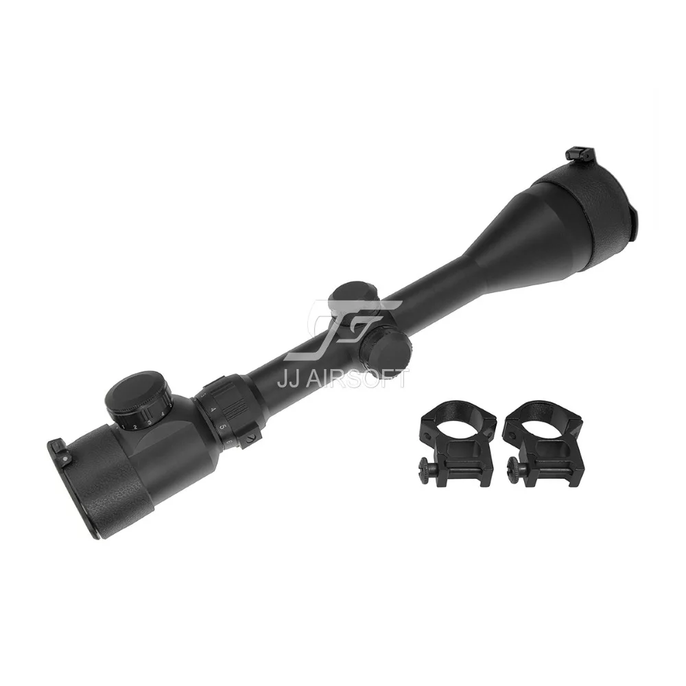 

Прицел для винтовки JJ Airsoft 3-9x50E с красной/зеленой сеткой (черный)