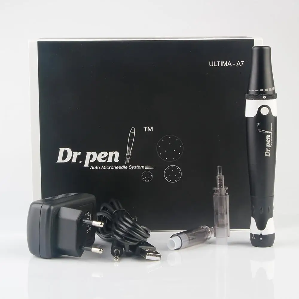 Проводная Dr.Pen A7 Перманентная подводка для бровей Подводка губ микро иглы Дерма