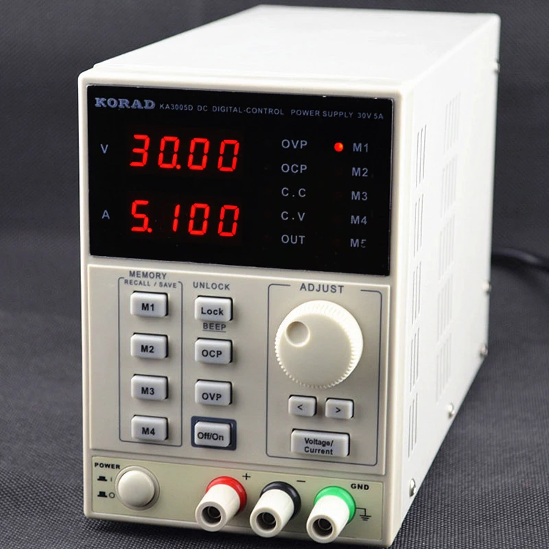 Высокоточный Регулируемый цифровой источник питания постоянного тока KA3005D 4 шт.