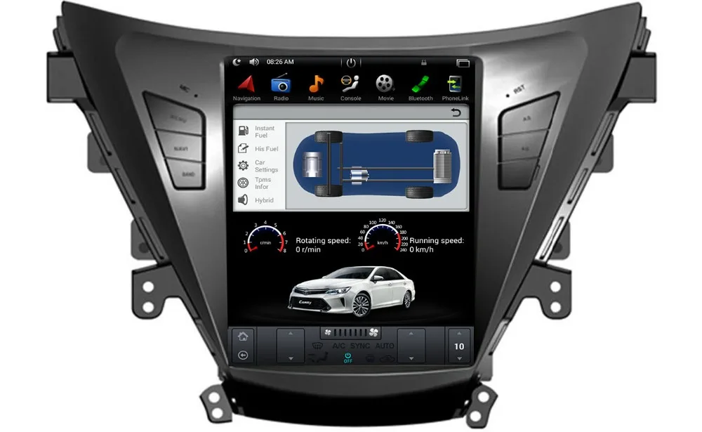 4G LTE 10," Tesla Тип Android 7,1/6,0 Fit HYUNDAI ELANTRA/MD 2011 2012 2013 автомобильный dvd-плеер навигация gps радио камера