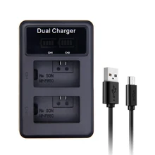 SANGER NP-FW50 LED USB Dual Charger for Sony Alpha NEX F3 6 5 5N 5R 5T 3N SLT A33 A37 A55 A3000/3500 A5000/5100 Camera Battery SANGER NP-FW50 LED USB Dual Charger for Sony Alpha NEX F3 6 5 5N 5R 5T 3N SLT A33 A37 A55 A3000/3500 A5000/5100 Camera Battery